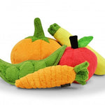Apple Plush Dog Toy