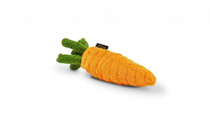 Carrot Plush Dog Toy