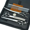 Perfect Thinning, Straight, Curved twith Comb for Long & Short Hair
