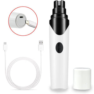 Rechargeable Painless Pet's Nail Grinder With QuietSpin Technology