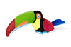 Toucan Plush Dog Toy