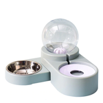 1.8L Water Fountain and Automatic Pet Bowl Feeder