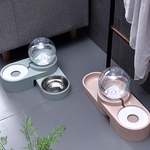 1.8L Water Fountain and Automatic Pet Bowl Feeder