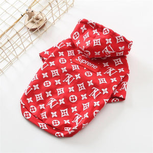 Pupreme Box Logo Monogram Hoodie