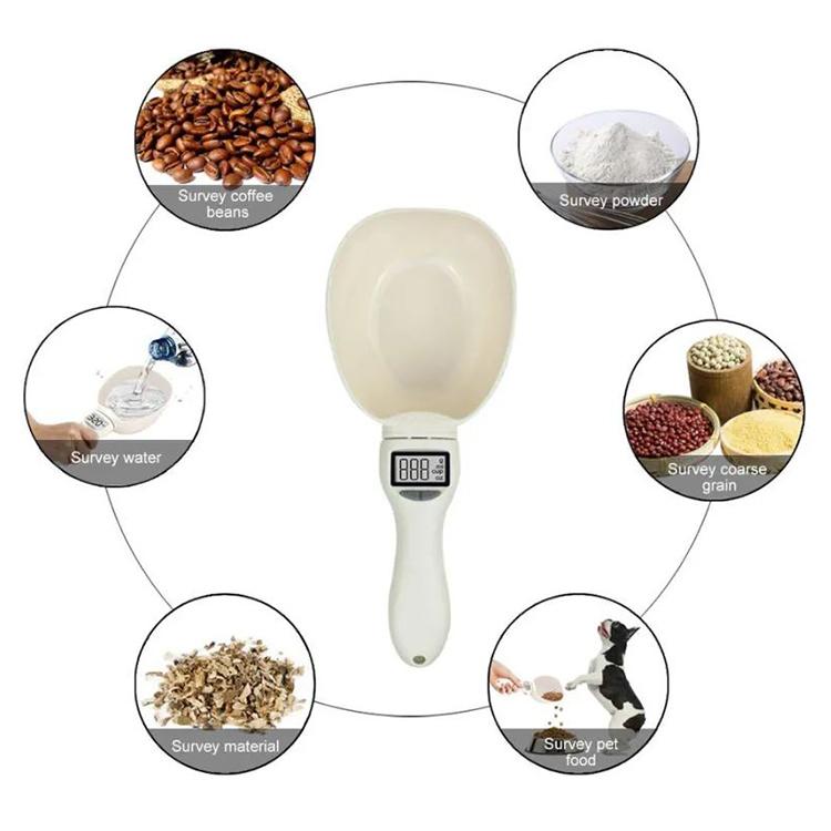Portable Pet Food Scale Cup with Led Display for Dogs and Cats