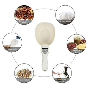 Portable Pet Food Scale Cup with Led Display for Dogs and Cats