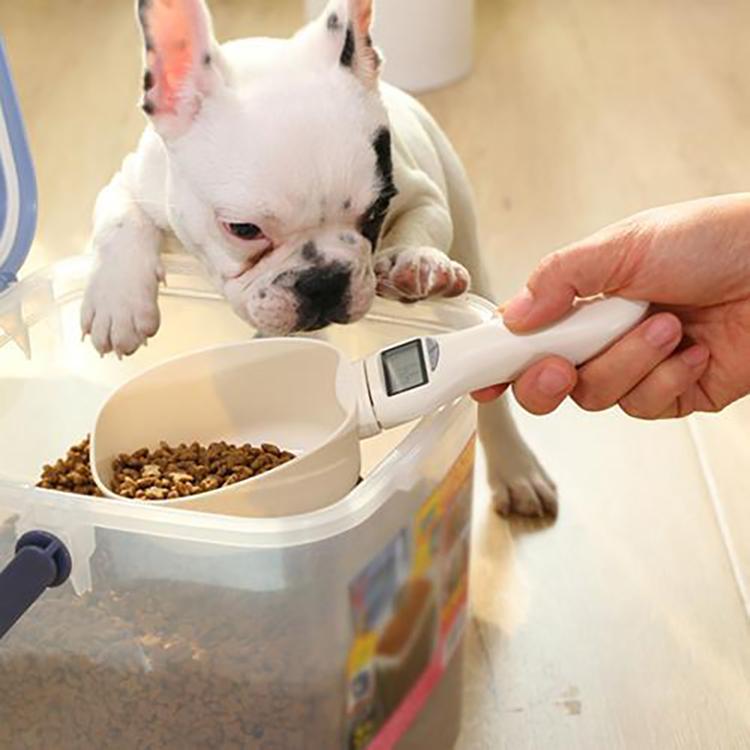Portable Pet Food Scale Cup with Led Display for Dogs and Cats