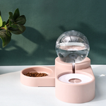 1.8L Water Fountain and Automatic Pet Bowl Feeder
