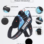 New Heavy Duty Reflective Dog Harness - Free Shipping