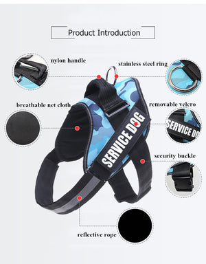 New Heavy Duty Reflective Dog Harness - Free Shipping
