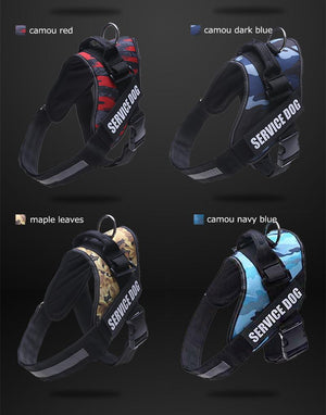 New Heavy Duty Reflective Dog Harness - Free Shipping