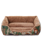 Camouflage Cuddler Pet Bed