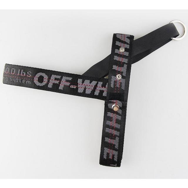 Woof-White Harness & Leash Set