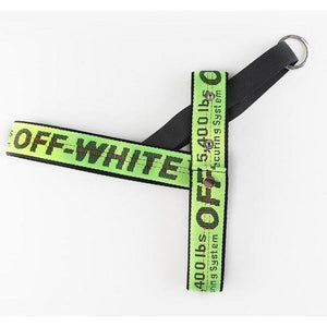 Woof-White Harness & Leash Set